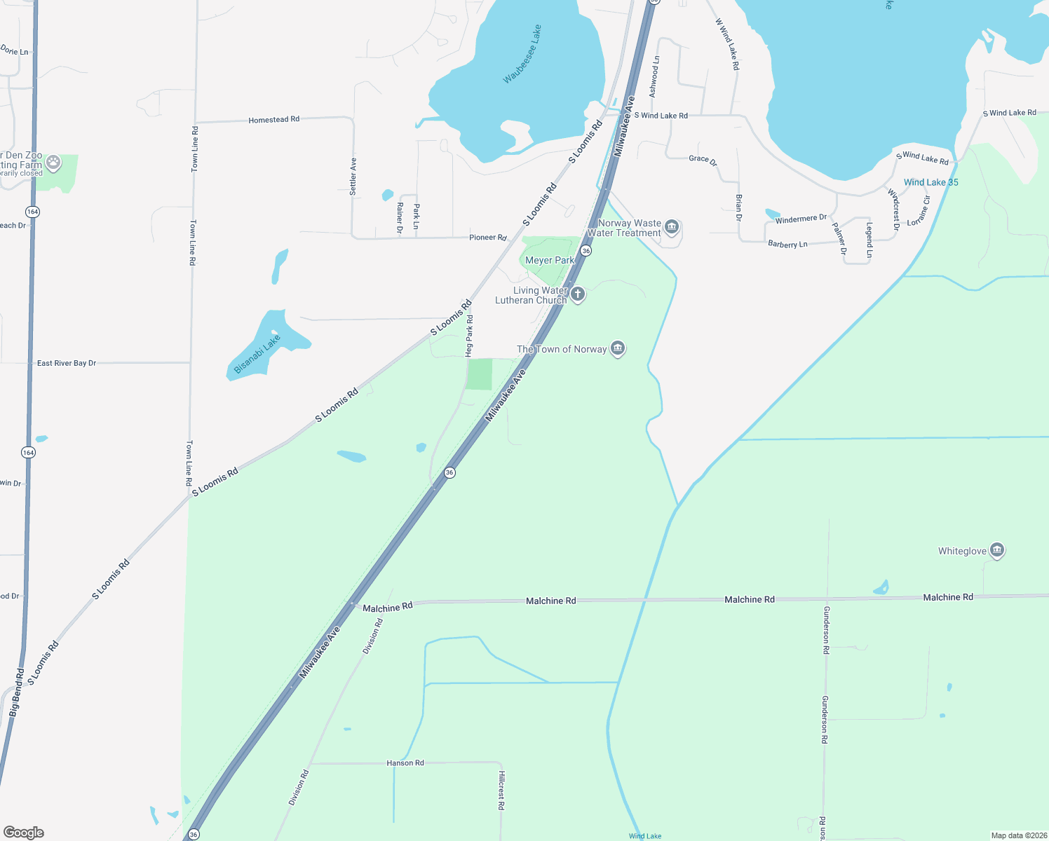 map of restaurants, bars, coffee shops, grocery stores, and more near 6103 Hillcrest Rd in Waterford