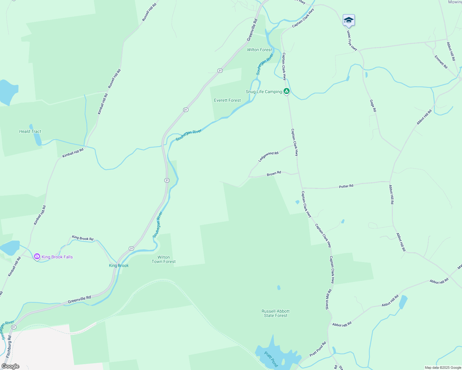 135 Brown Road, Wilton NH Walk Score