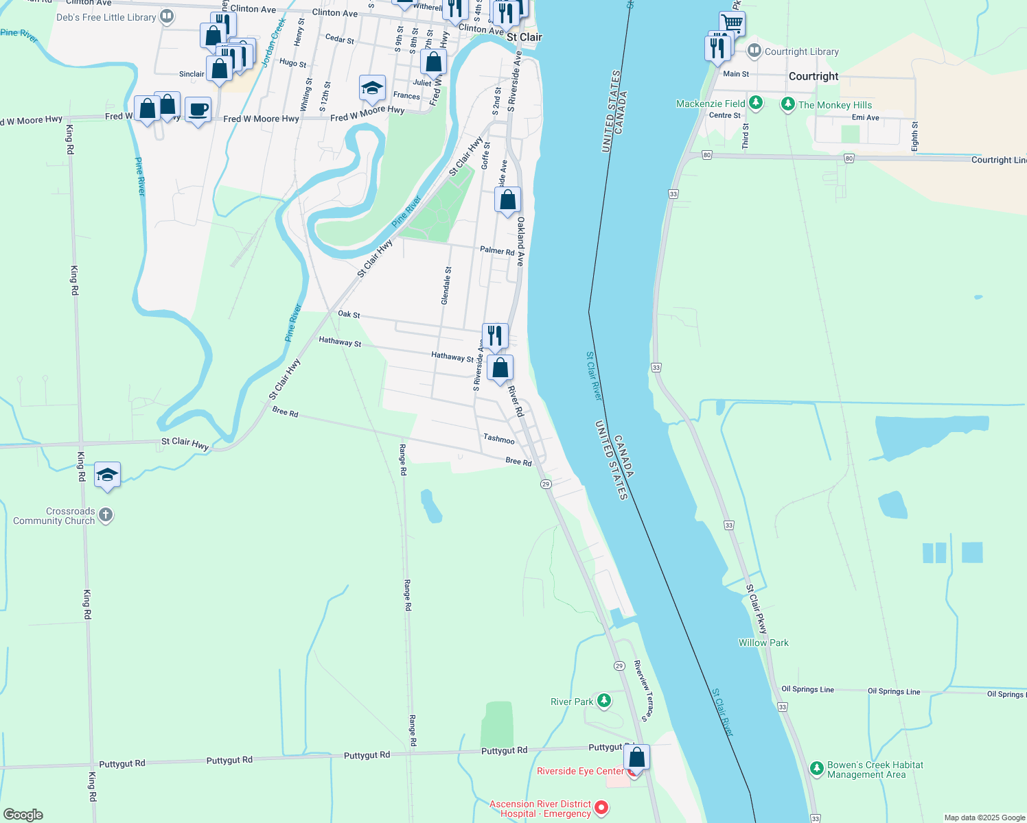 3356 River Road, East China MI Walk Score