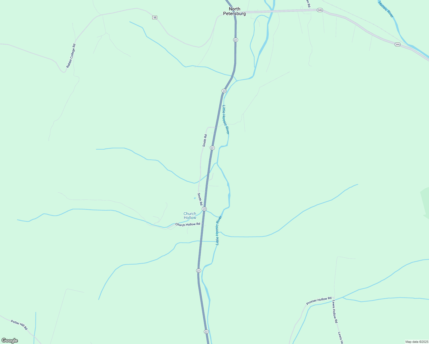map of restaurants, bars, coffee shops, grocery stores, and more near 20114 New York 22 in Petersburg