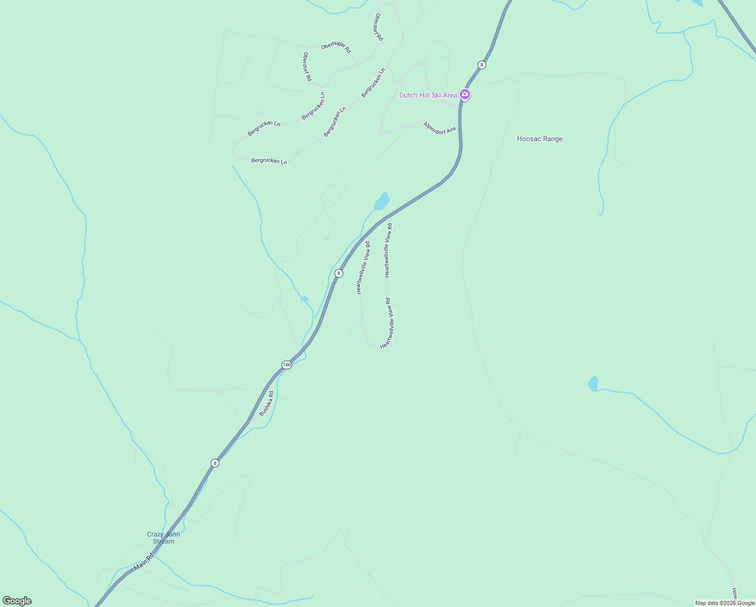 map of restaurants, bars, coffee shops, grocery stores, and more near 273 Heartwellville View Road in Readsboro