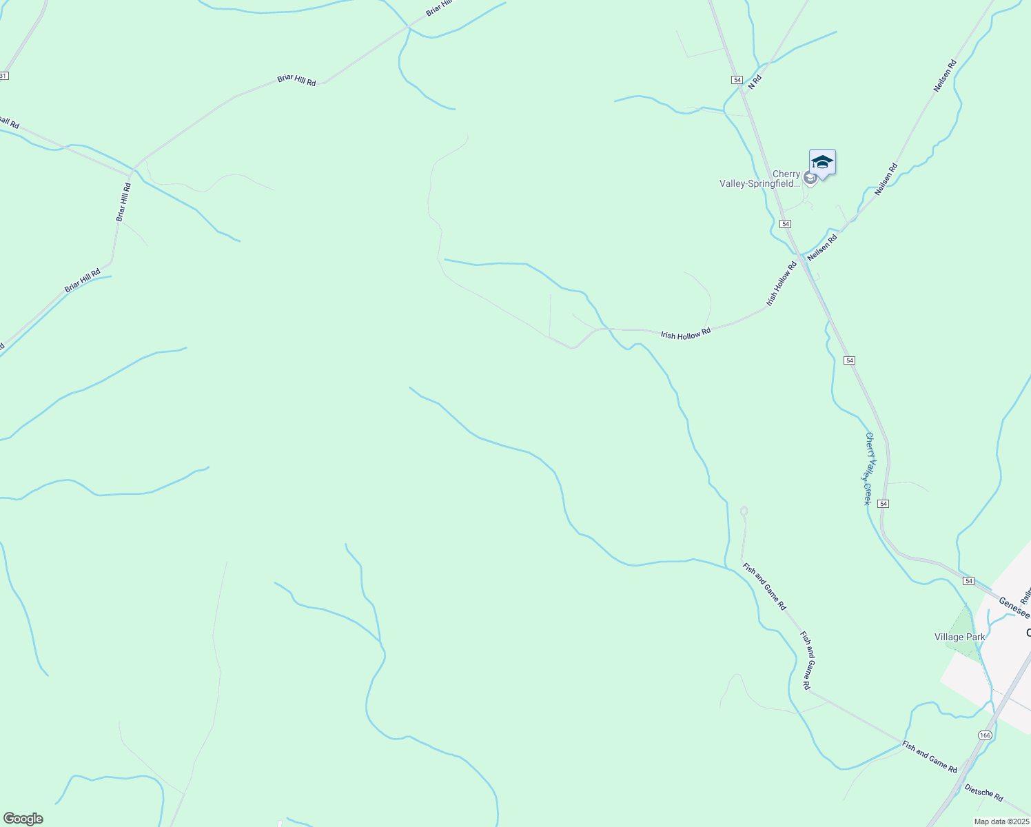 map of restaurants, bars, coffee shops, grocery stores, and more near 293 Irish Hollow Road in Cherry Valley