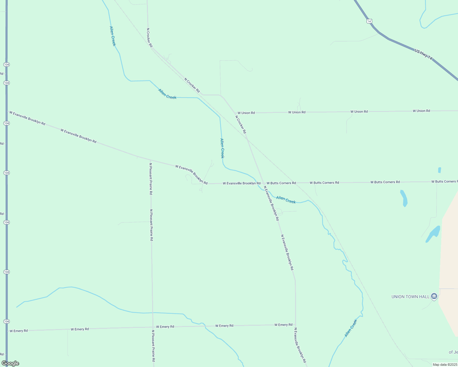map of restaurants, bars, coffee shops, grocery stores, and more near 17029 West Evansville Brooklyn Road in Evansville