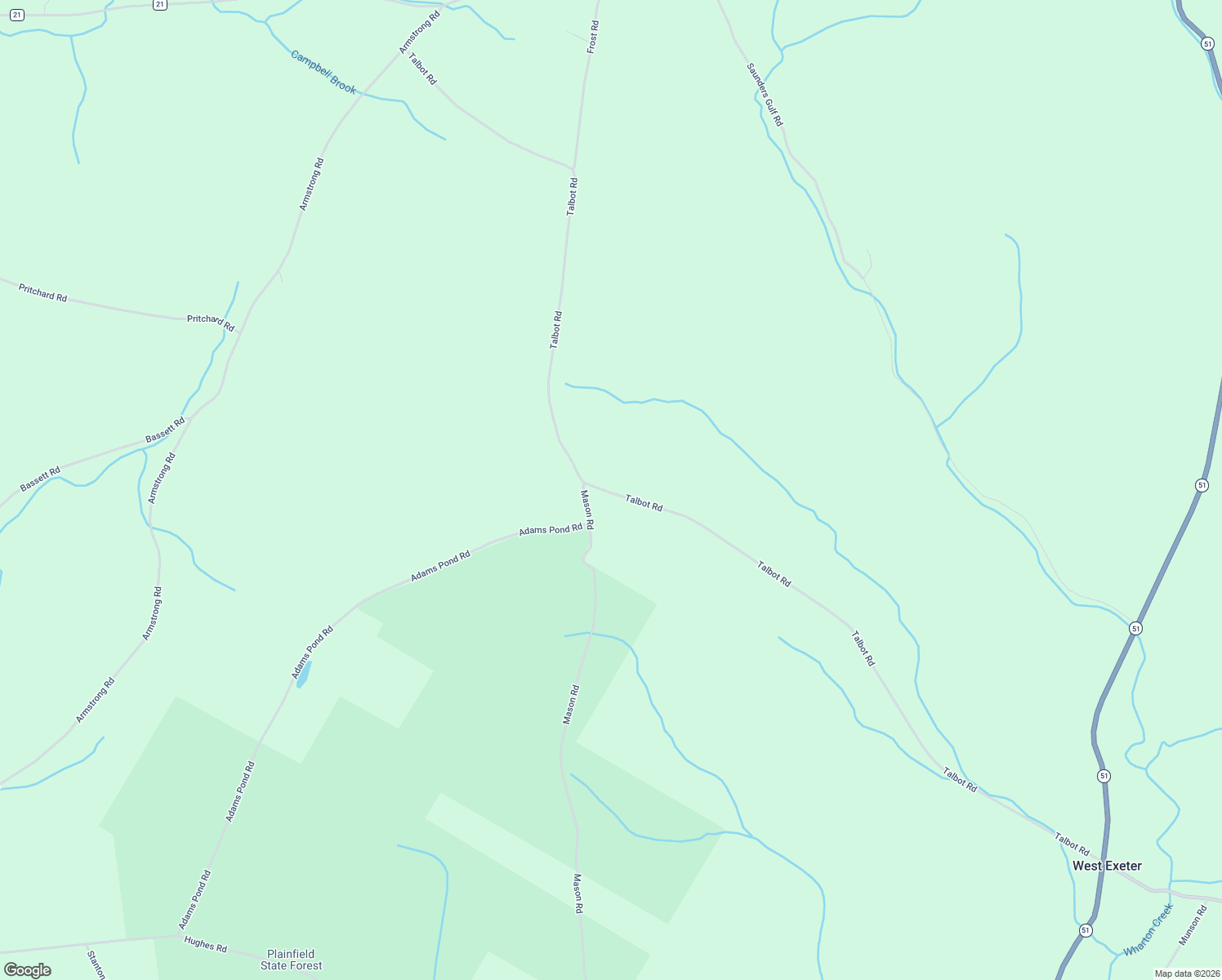 map of restaurants, bars, coffee shops, grocery stores, and more near 460 Talbot Road in West Winfield