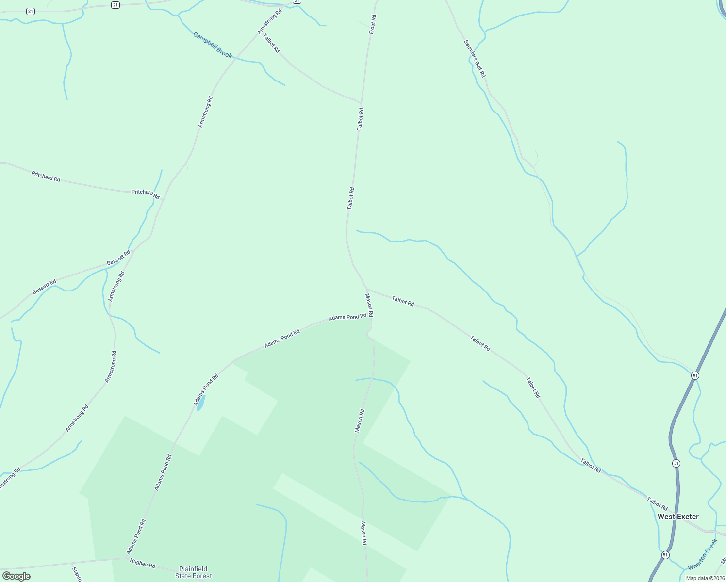 map of restaurants, bars, coffee shops, grocery stores, and more near 460 Talbot Road in West Winfield