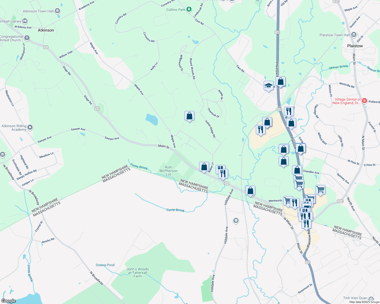 6 Upland Road, Atkinson NH Walk Score