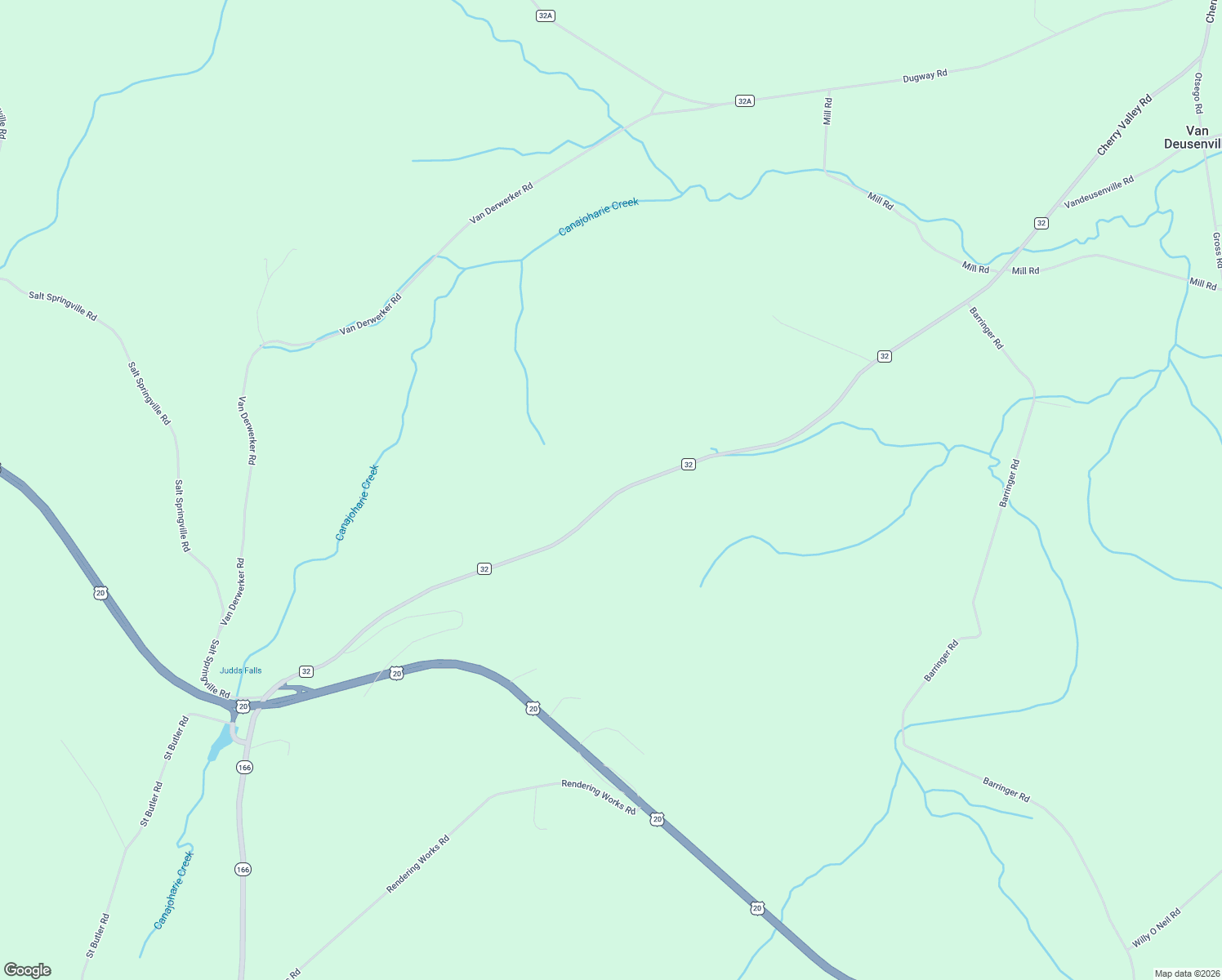 map of restaurants, bars, coffee shops, grocery stores, and more near 354 County Road 32 in Cherry Valley