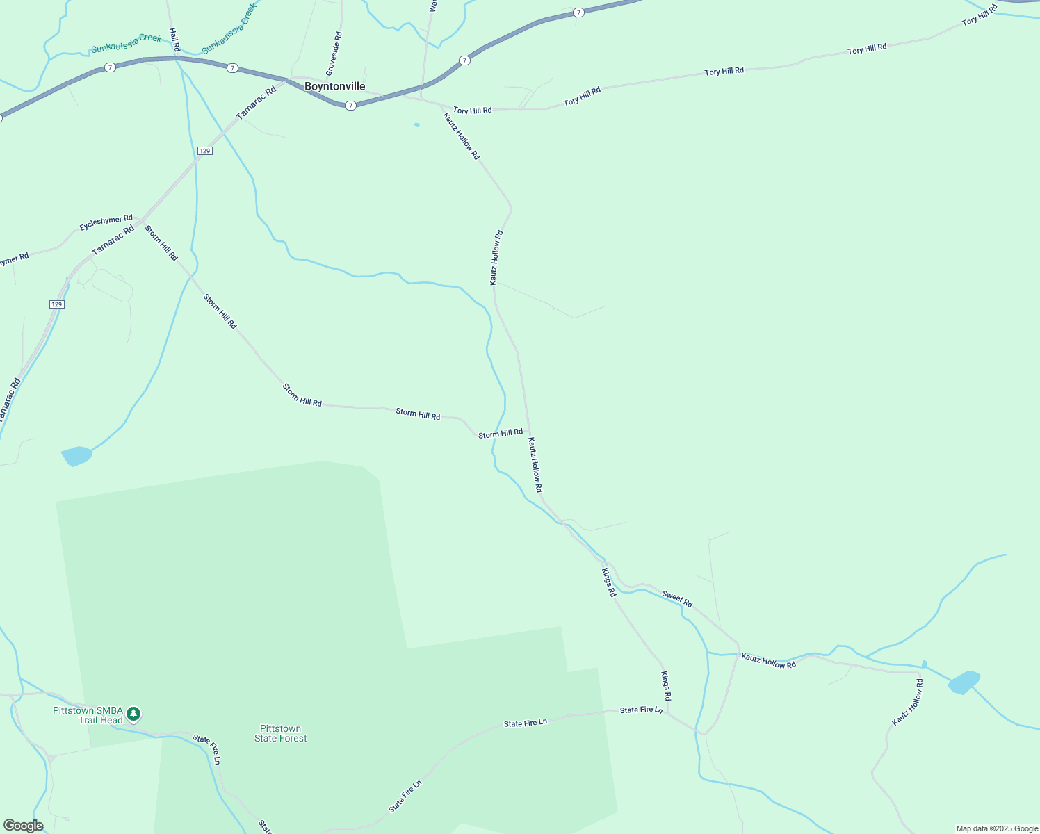 map of restaurants, bars, coffee shops, grocery stores, and more near 771 Kautz Hollow Road in Johnsonville