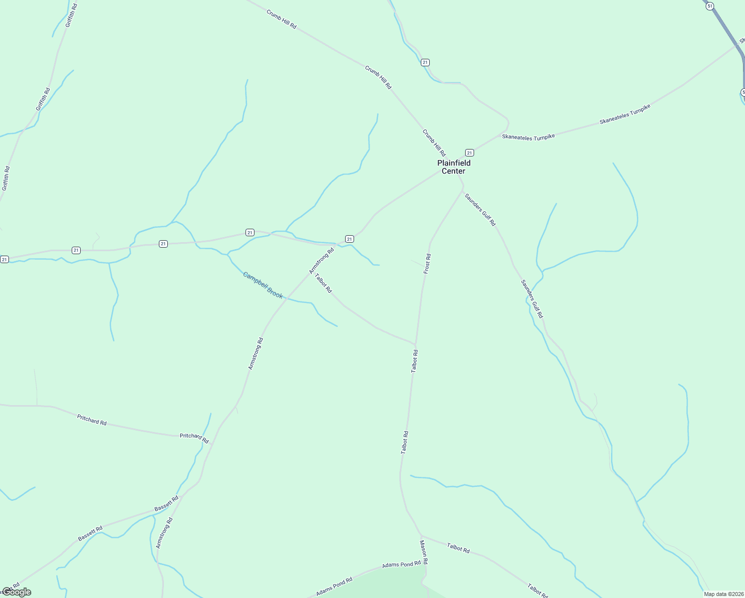 map of restaurants, bars, coffee shops, grocery stores, and more near 720 Talbot Road in West Winfield