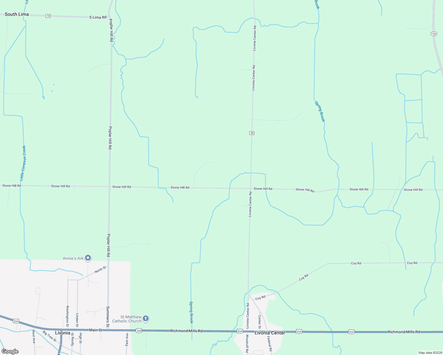 map of restaurants, bars, coffee shops, grocery stores, and more near 6763 Stone Hill Road in Livonia