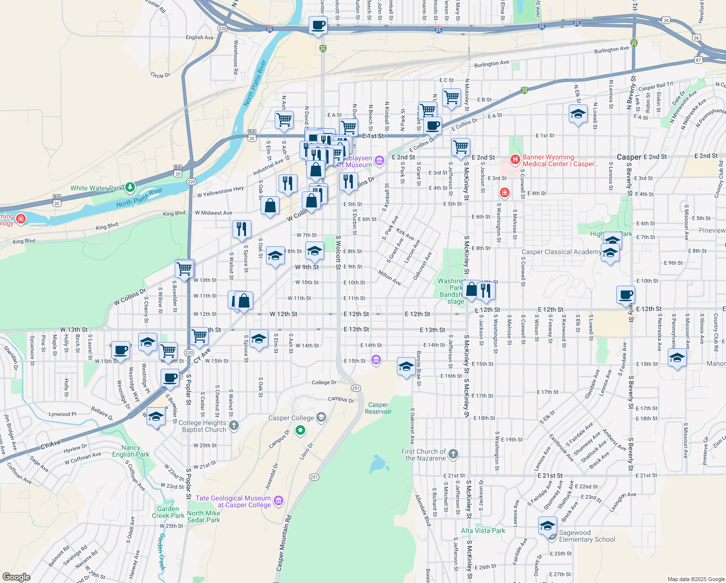 334 East 11th Street, Casper WY Walk Score