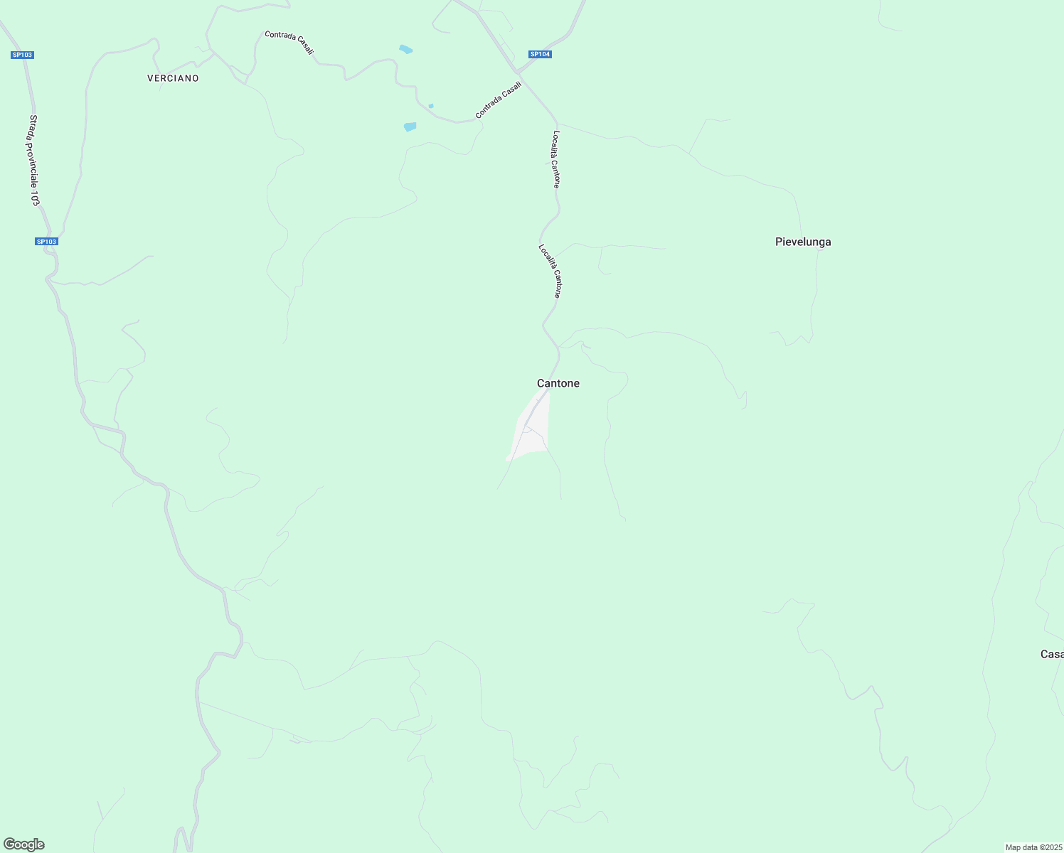 map of restaurants, bars, coffee shops, grocery stores, and more near 29 Frazione Cantone in Cantone