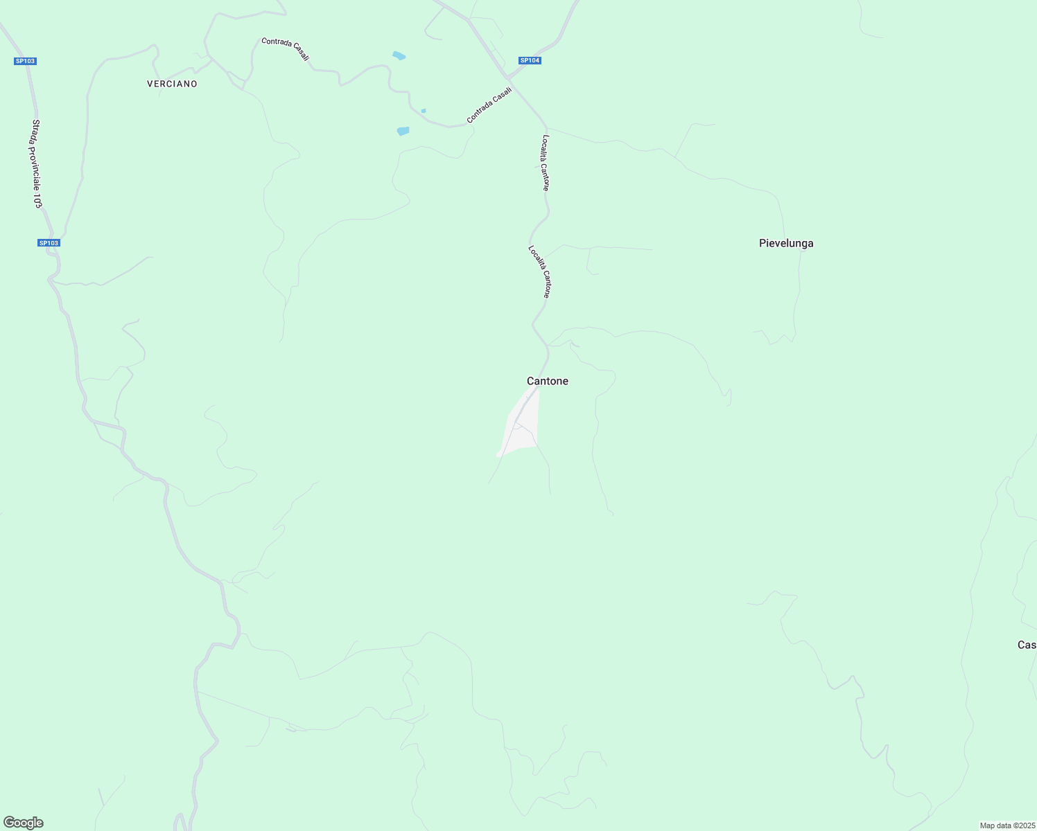 map of restaurants, bars, coffee shops, grocery stores, and more near 29 Frazione Cantone in Cantone