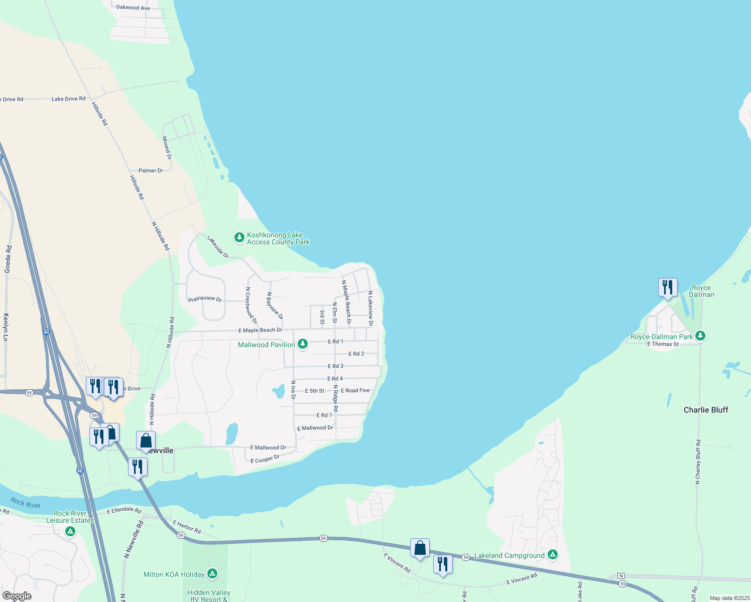 11600 North Lakeview Drive, Edgerton WI Walk Score