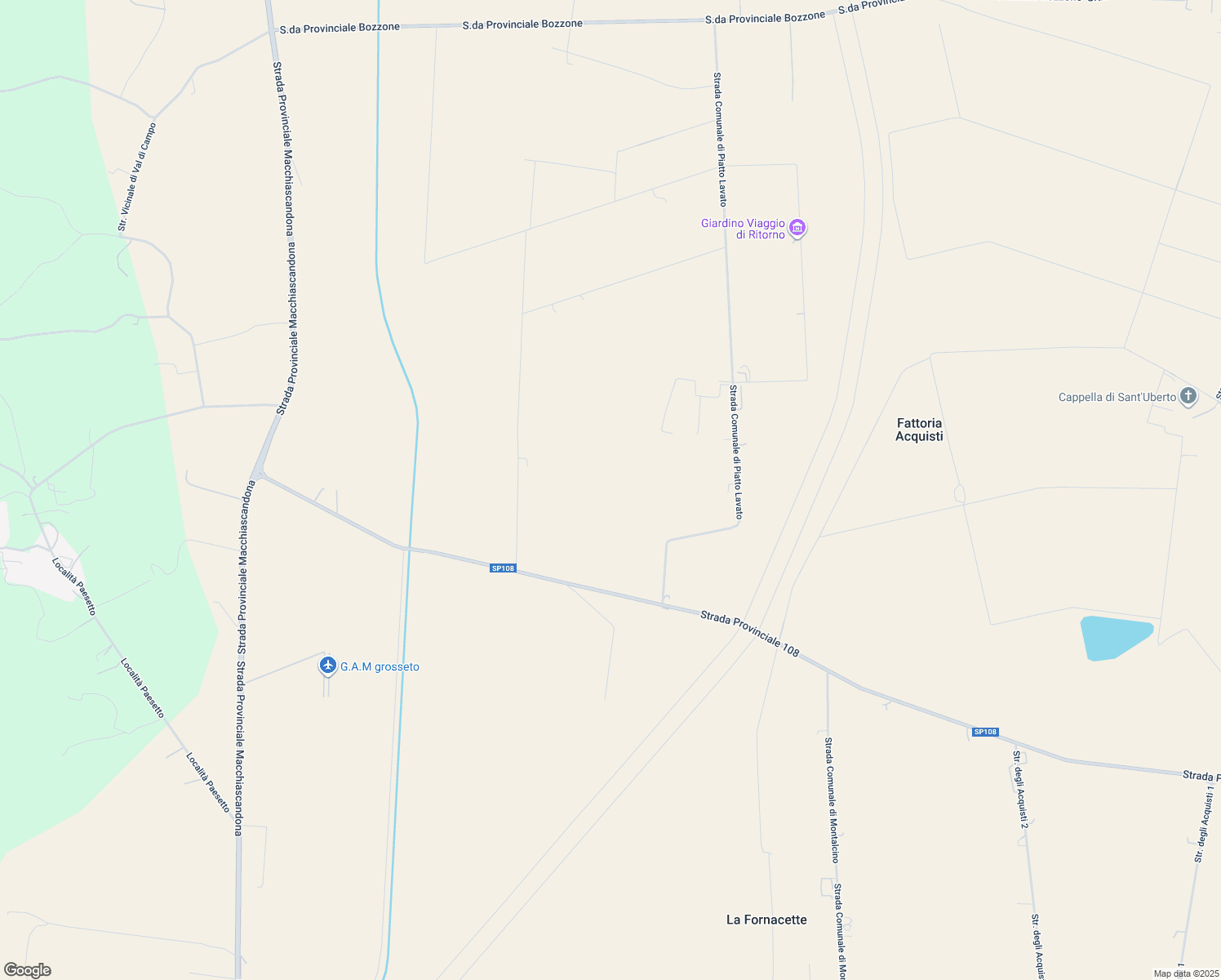 map of restaurants, bars, coffee shops, grocery stores, and more near in Province of Grosseto