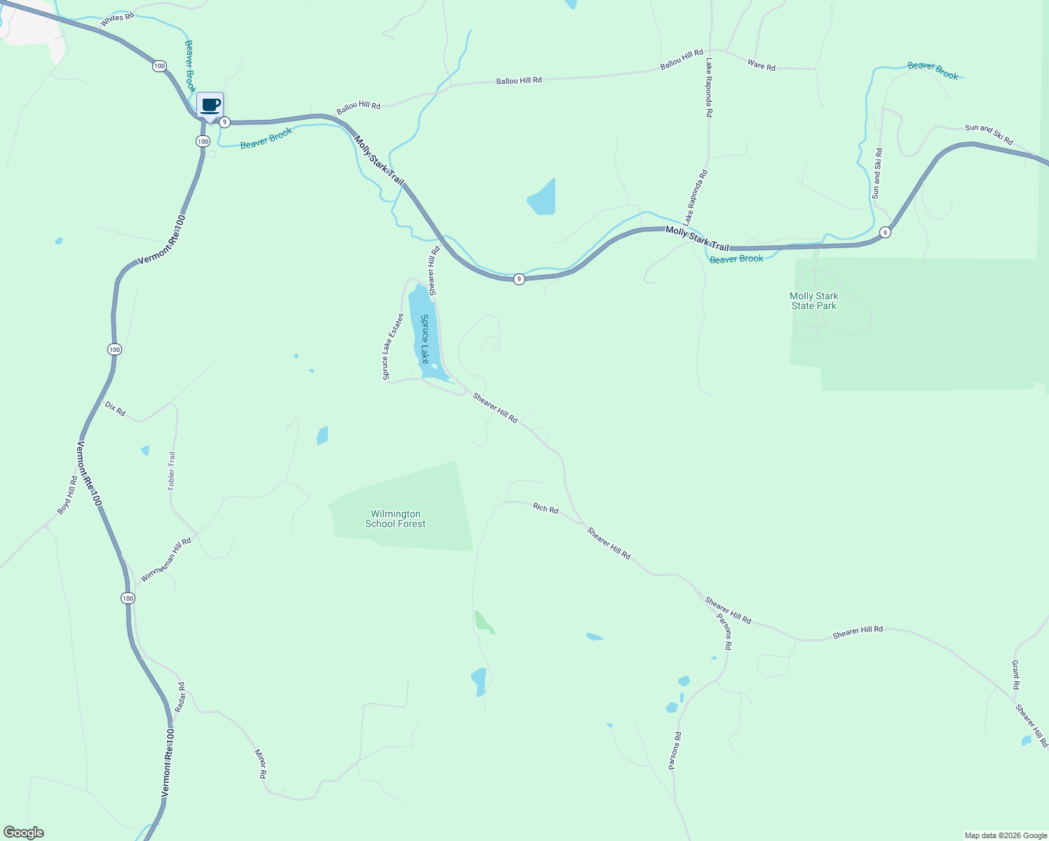 map of restaurants, bars, coffee shops, grocery stores, and more near 4 Langway Drive in Wilmington