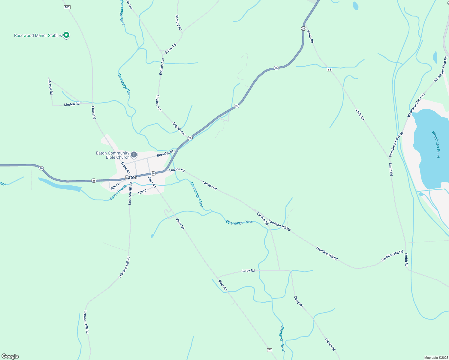 map of restaurants, bars, coffee shops, grocery stores, and more near 6071 Landon Road in Eaton