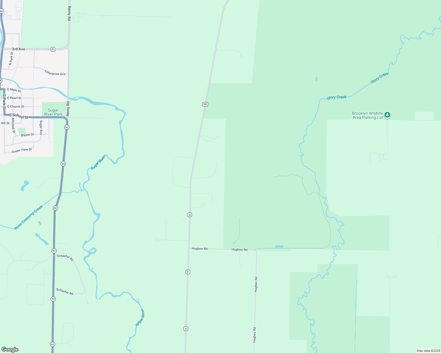 map of restaurants, bars, coffee shops, grocery stores, and more near W2833 Pine Ridge Ct in Belleville