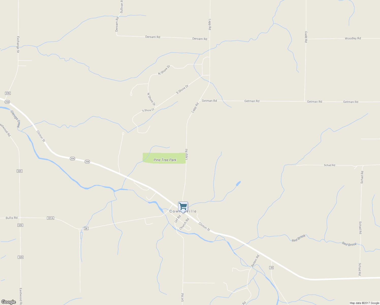 map of restaurants, bars, coffee shops, grocery stores, and more near 625 Lapp Rd in Alden