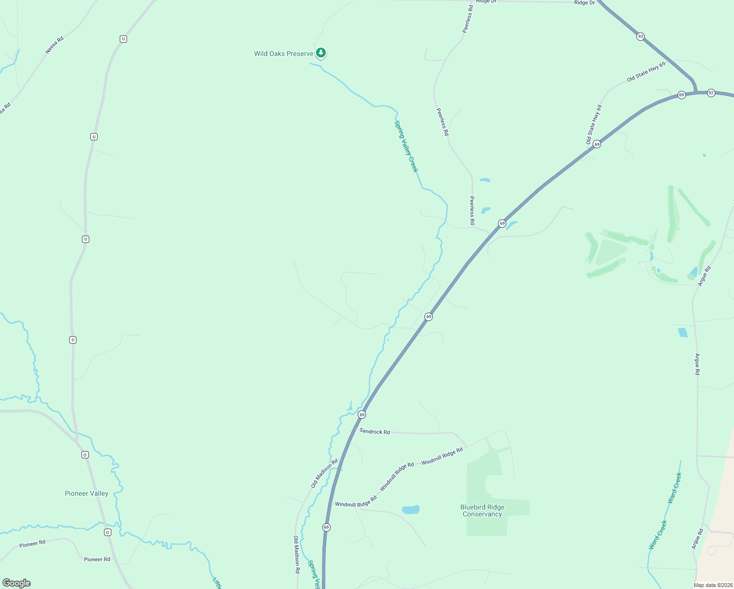 map of restaurants, bars, coffee shops, grocery stores, and more near W5487 Timber Lane in New Glarus