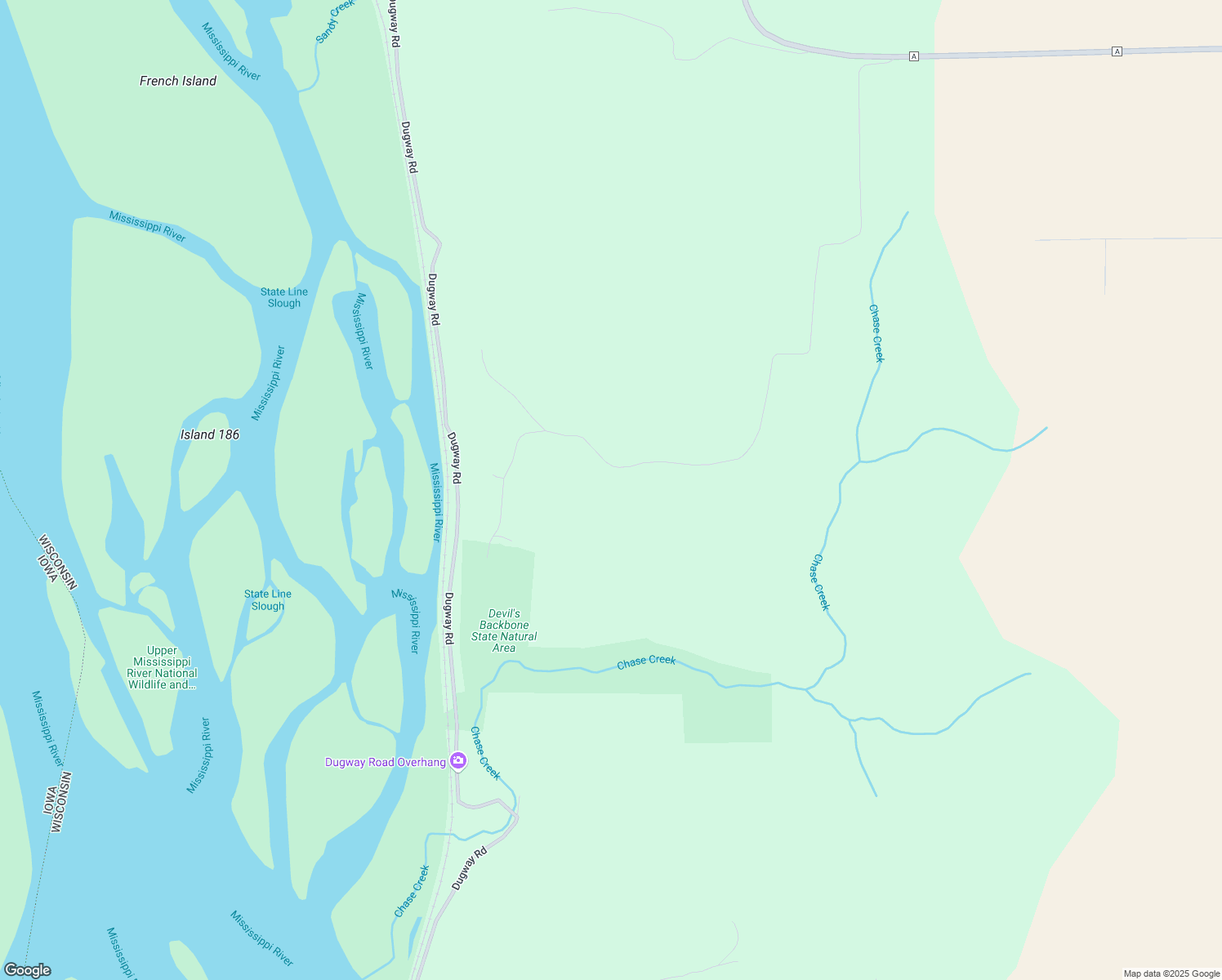 map of restaurants, bars, coffee shops, grocery stores, and more near 9651 Mississippi Lane in Bagley