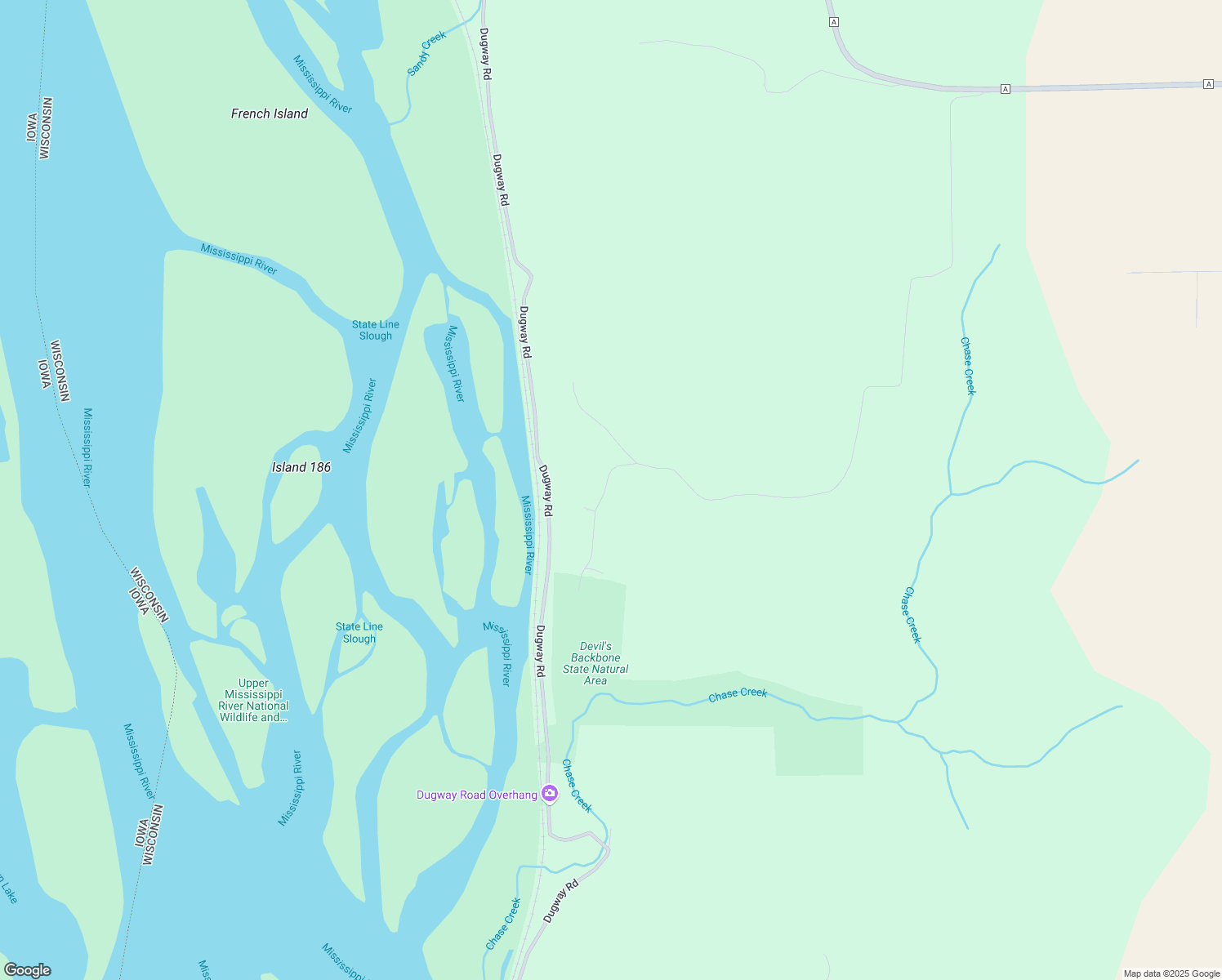 map of restaurants, bars, coffee shops, grocery stores, and more near 9651 Mississippi Lane in Bagley