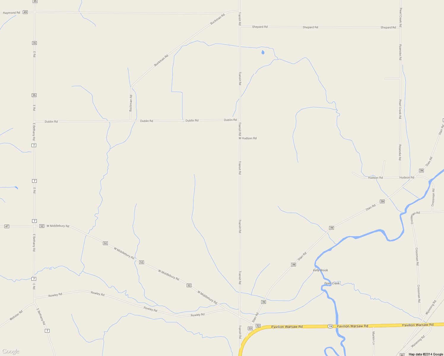 map of restaurants, bars, coffee shops, grocery stores, and more near 372 Transit Rd in Wyoming