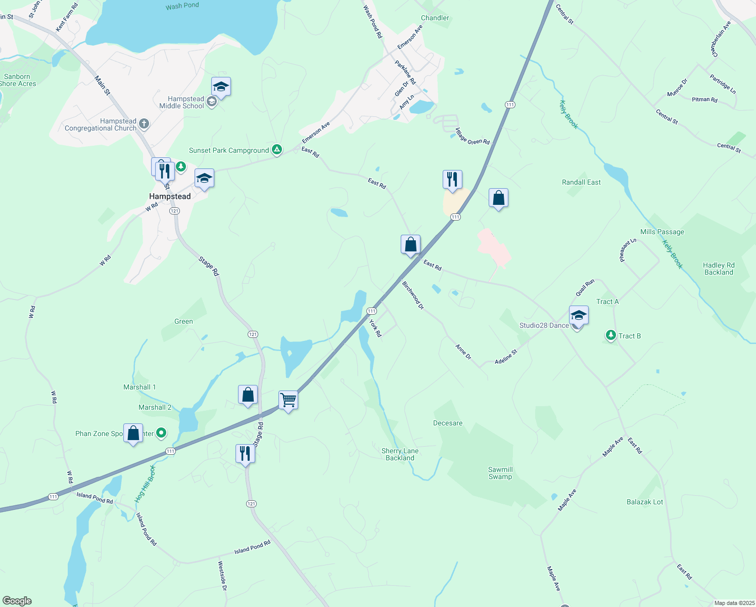 346 New Hampshire 111, Hampstead NH Walk Score
