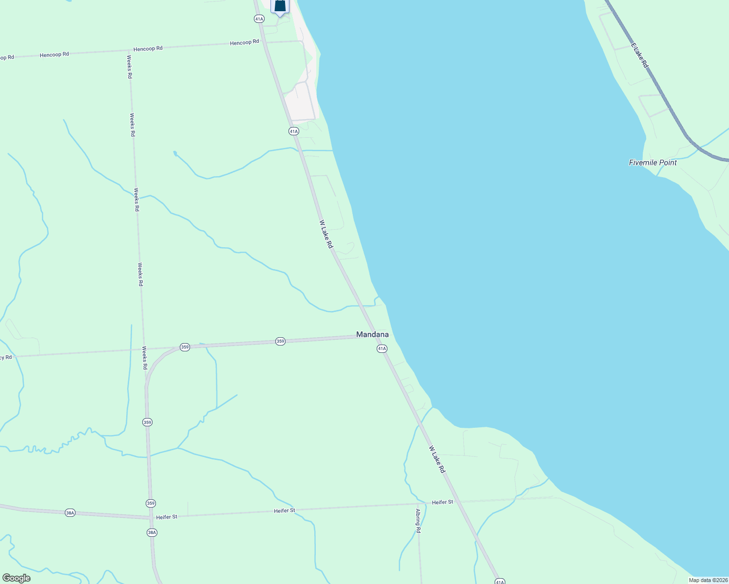 map of restaurants, bars, coffee shops, grocery stores, and more near 2004 W Lake Rd in Skaneateles