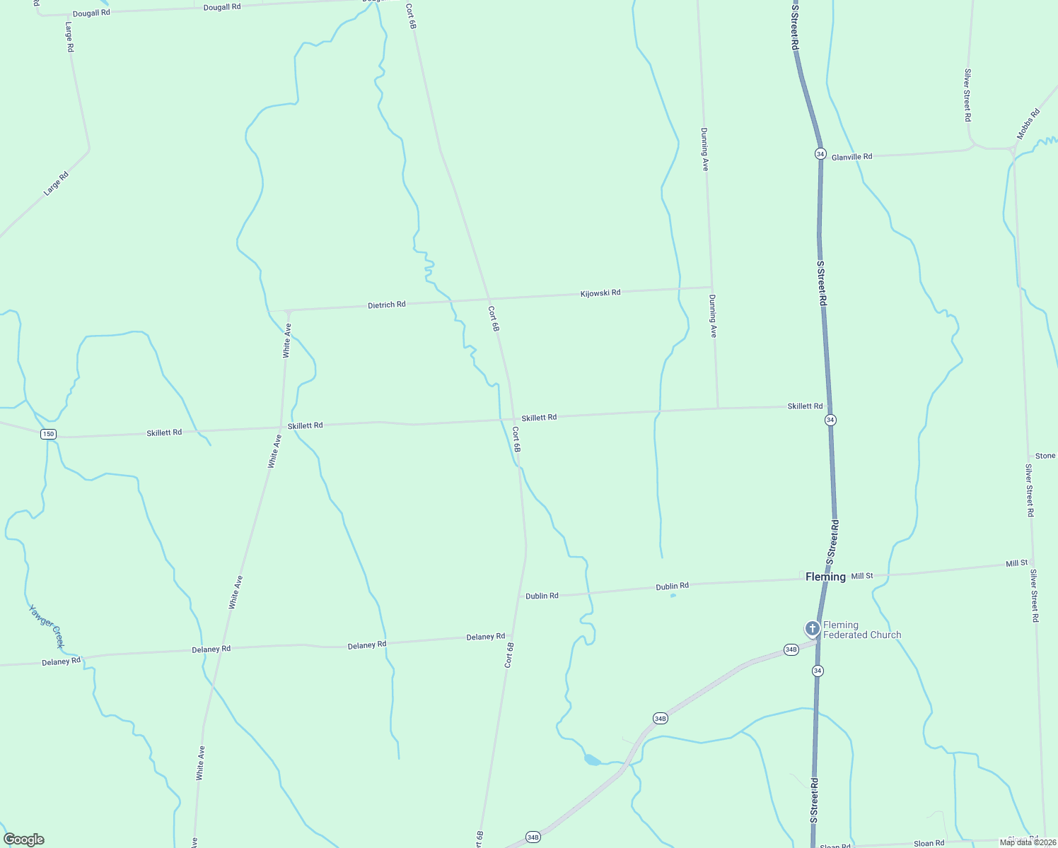 map of restaurants, bars, coffee shops, grocery stores, and more near 2242 Skillett Road in Auburn