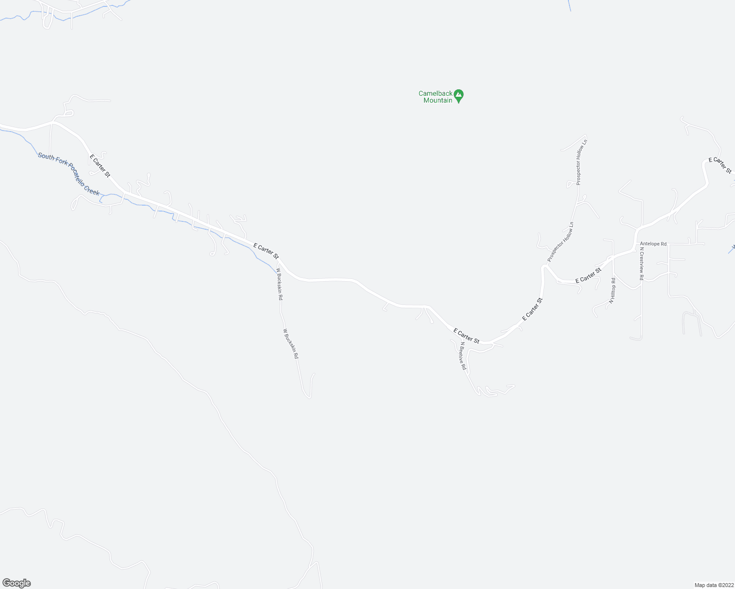 map of restaurants, bars, coffee shops, grocery stores, and more near 6995 West Buckskin Road in Pocatello