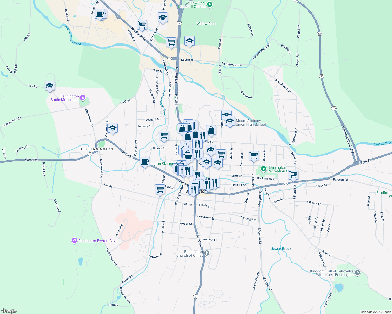 212 North Street, Bennington VT Walk Score