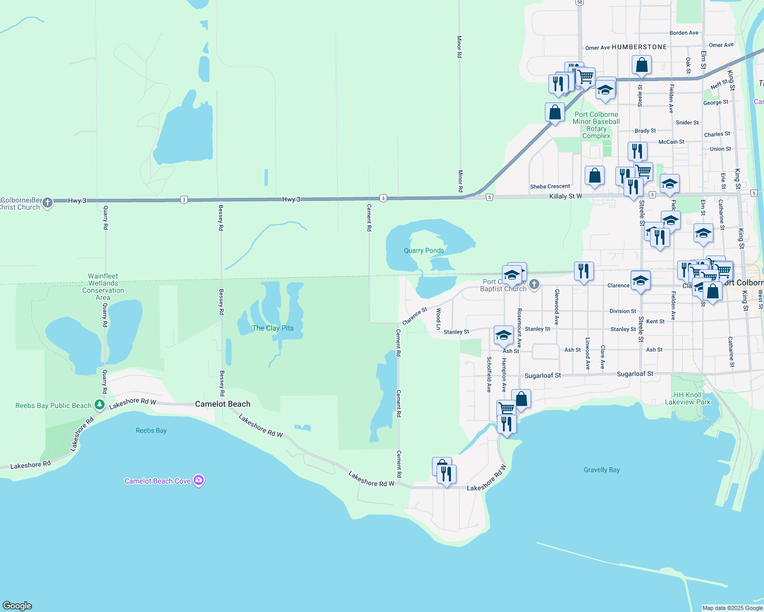 10135 Cement Road, Port Colborne ON Walk Score