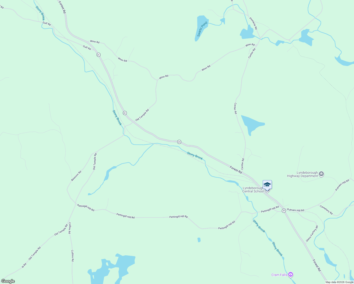map of restaurants, bars, coffee shops, grocery stores, and more near 367 Forest Road in Lyndeborough