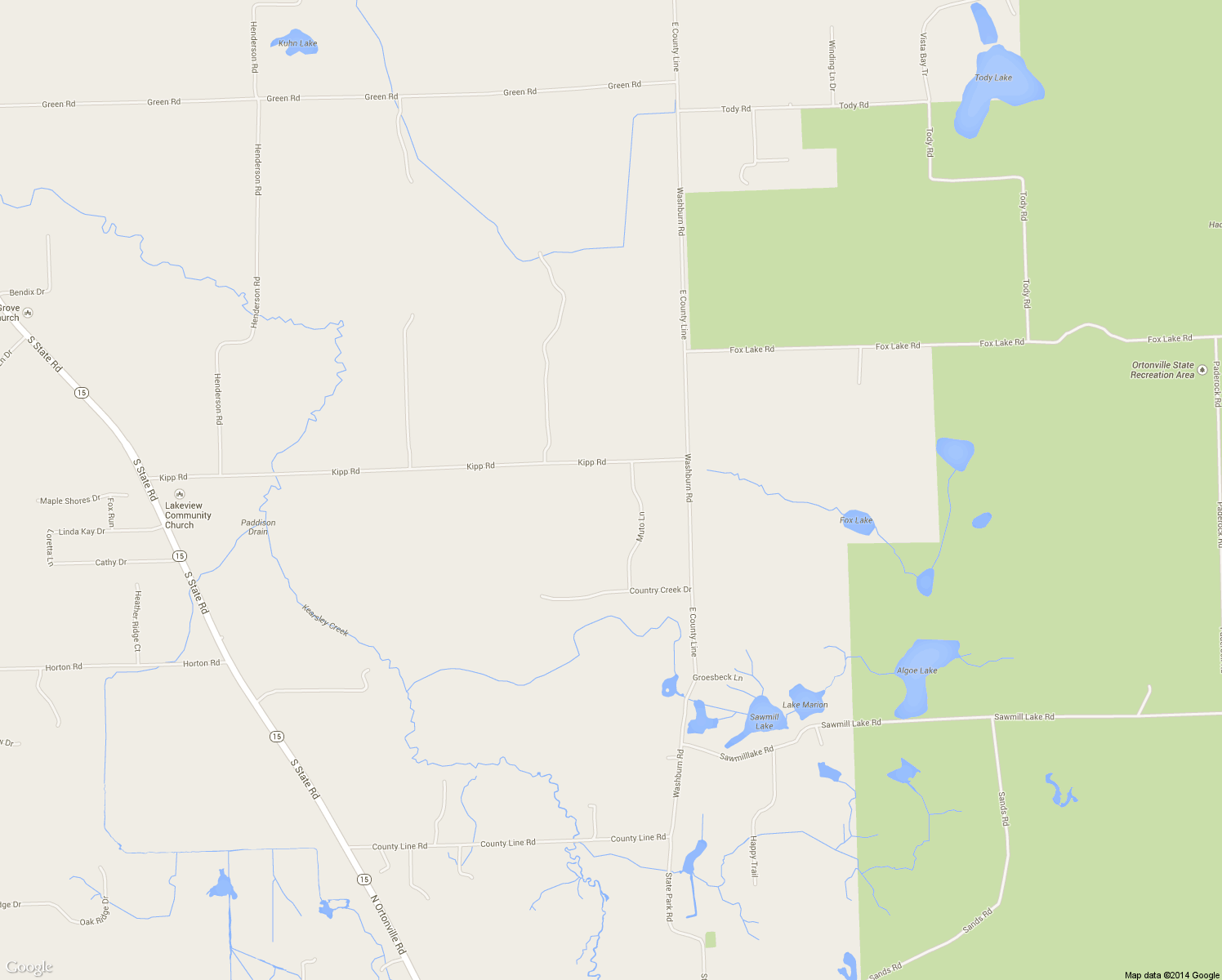 map of restaurants, bars, coffee shops, grocery stores, and more near 10040 Muto Lane in Goodrich