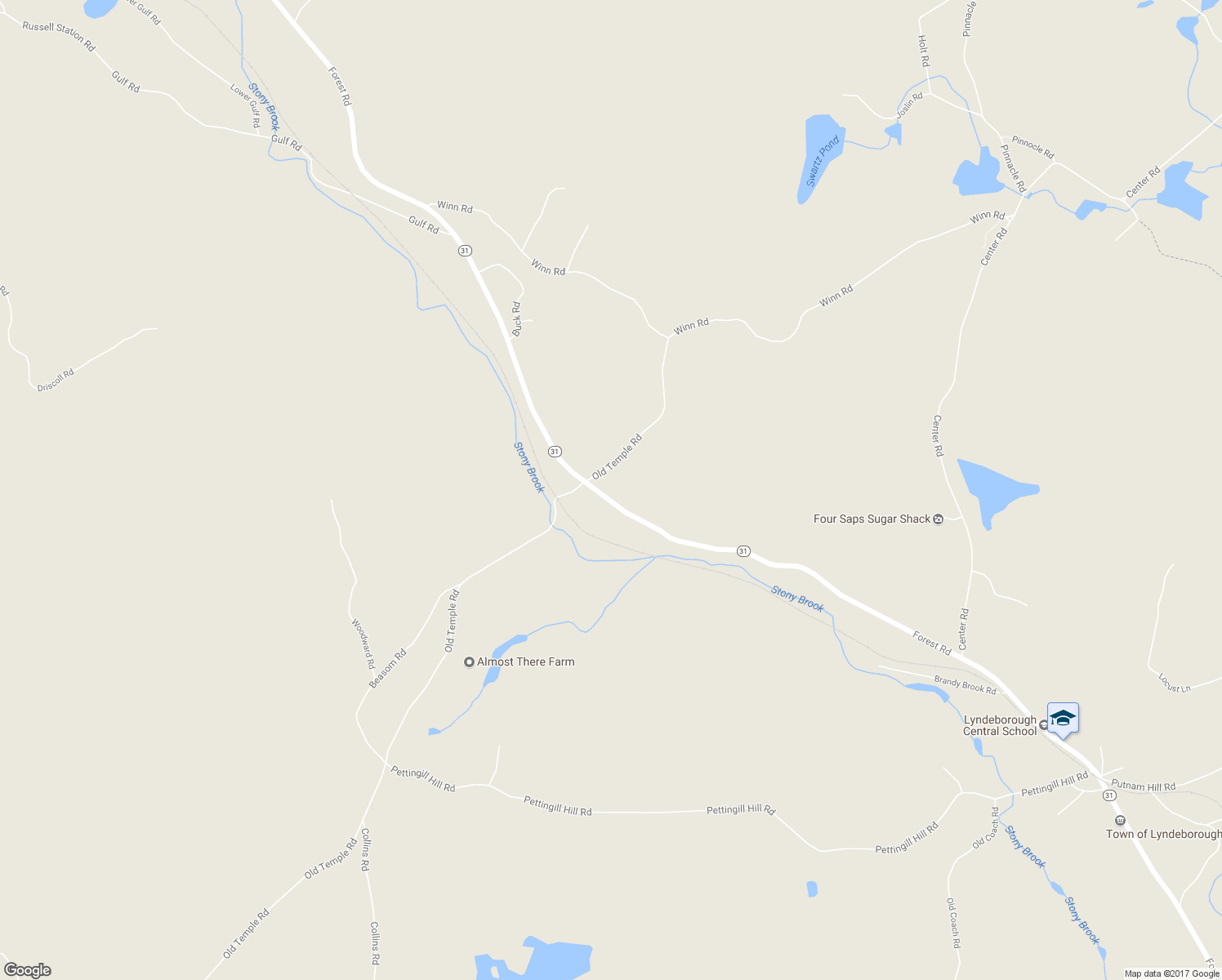 map of restaurants, bars, coffee shops, grocery stores, and more near 484 Forest Road in Lyndeborough