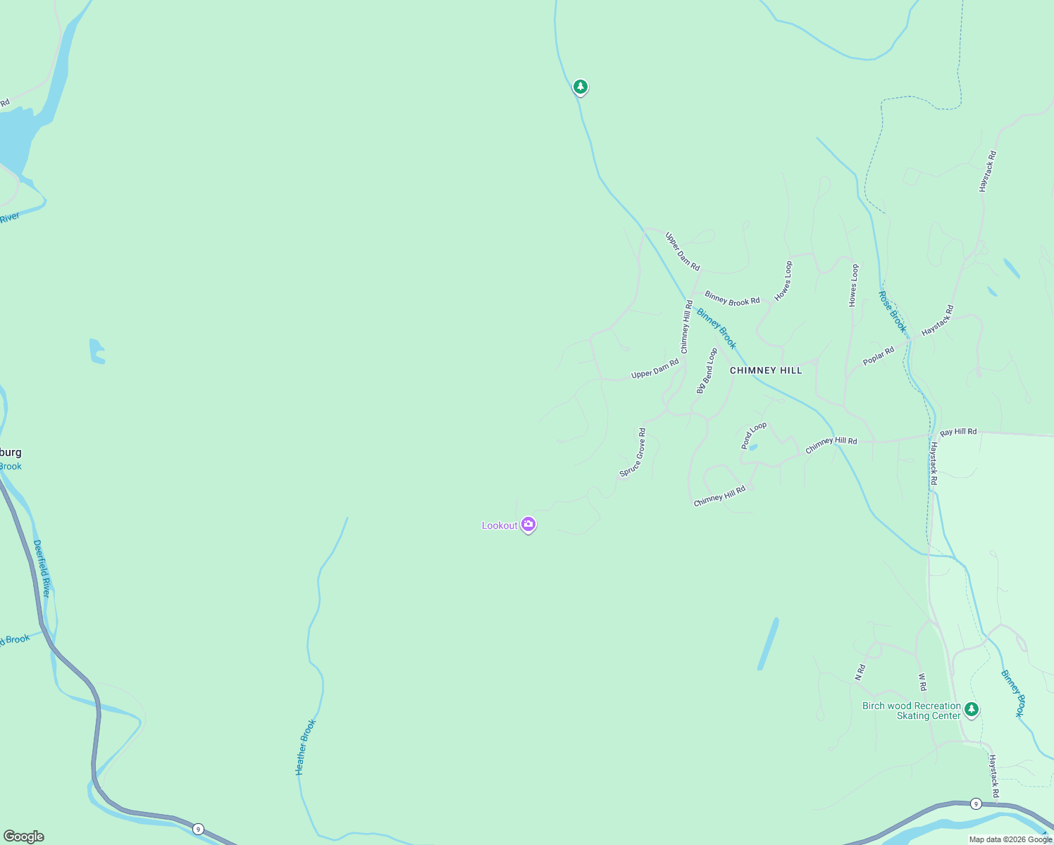 map of restaurants, bars, coffee shops, grocery stores, and more near 48 Fox Mountain Road in Wilmington