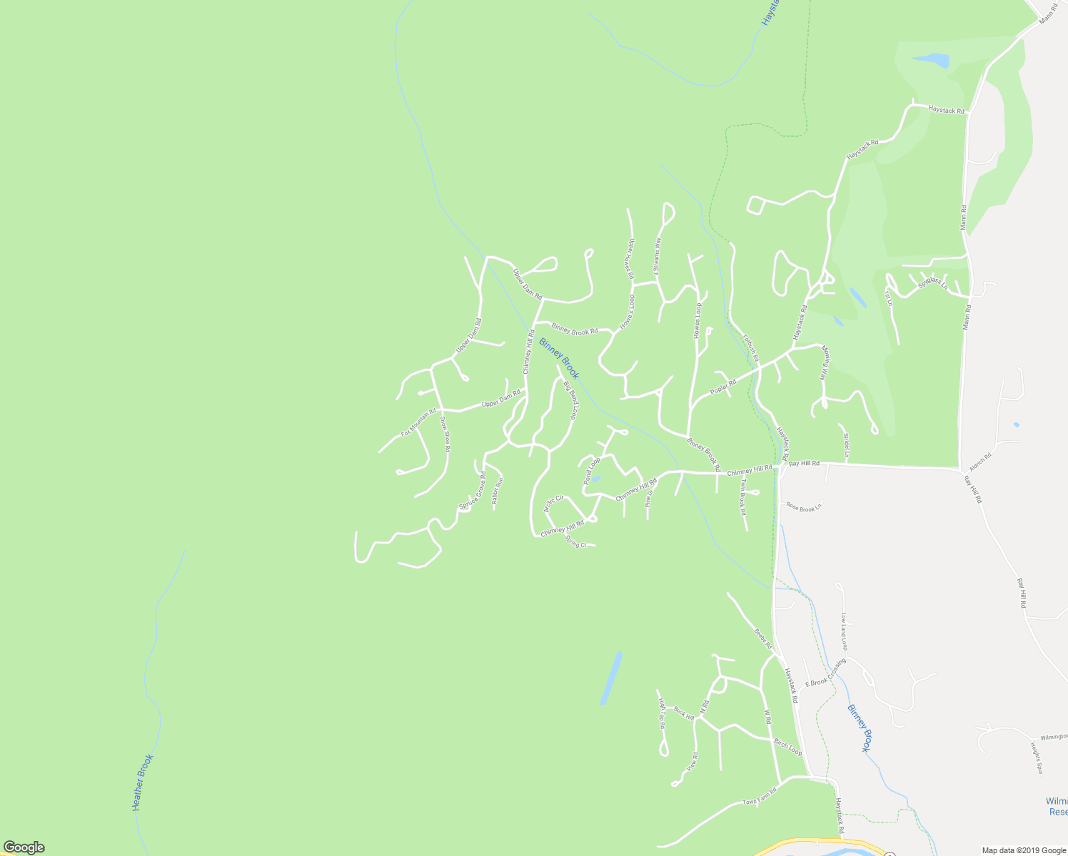 map of restaurants, bars, coffee shops, grocery stores, and more near 95 Big Bend Loop in Wilmington