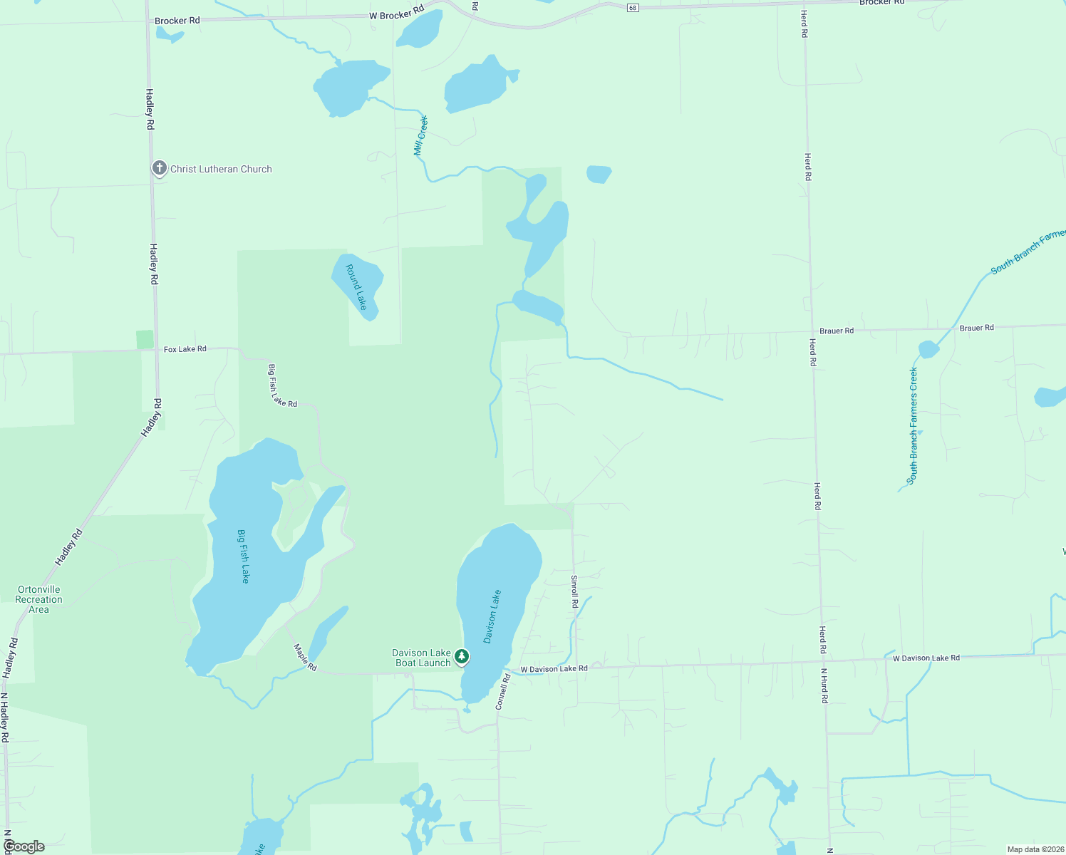 map of restaurants, bars, coffee shops, grocery stores, and more near 5639 Janice Drive in Lapeer County