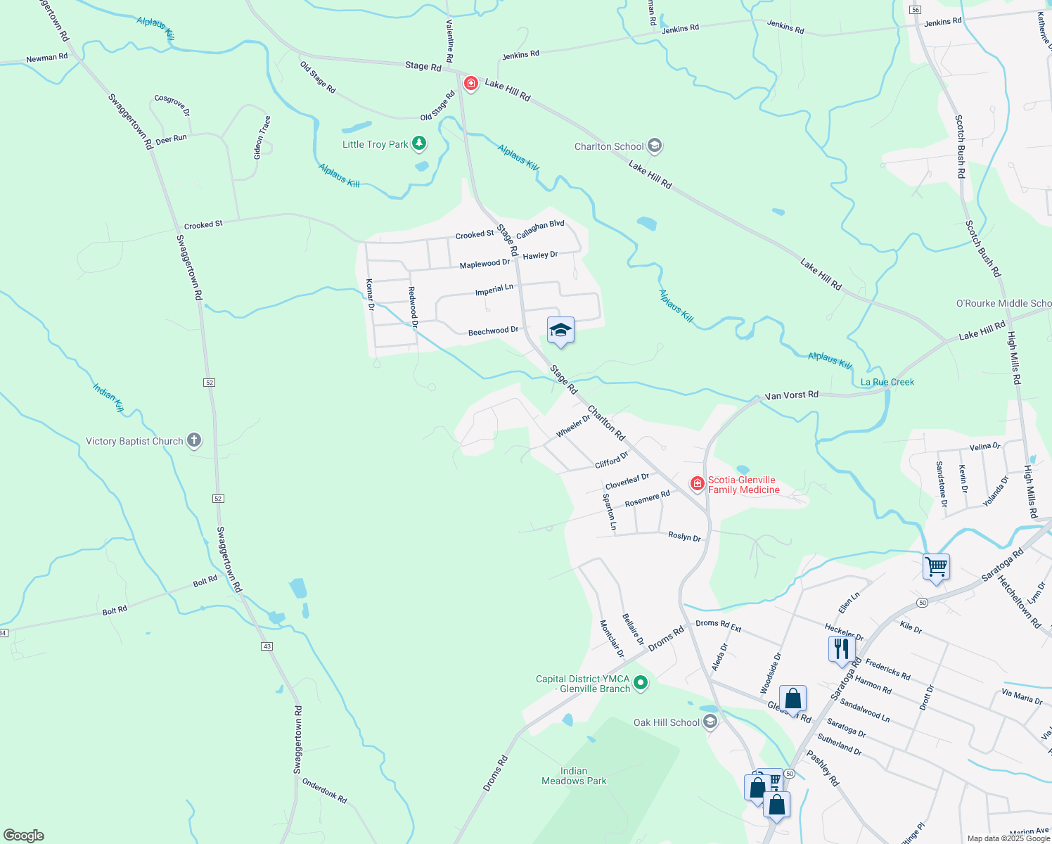 5 Hillandale Drive, Ballston Lake NY Walk Score