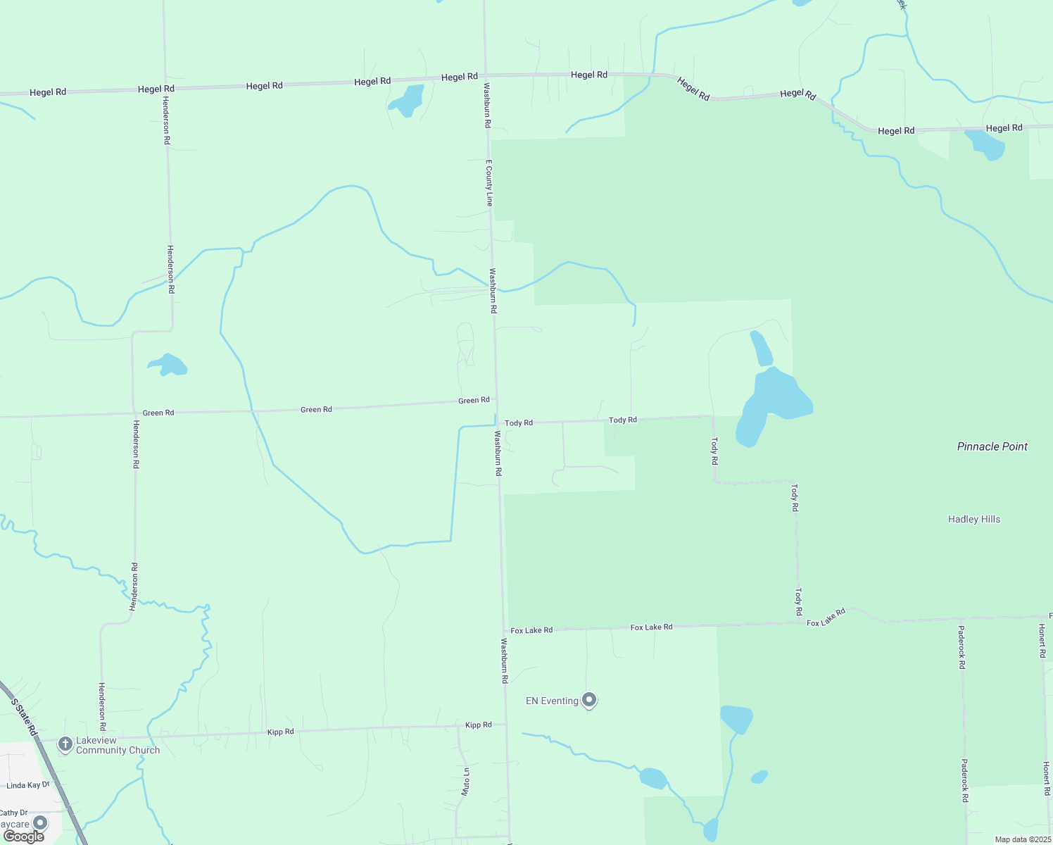 map of restaurants, bars, coffee shops, grocery stores, and more near 5919 Tody Rd in Goodrich