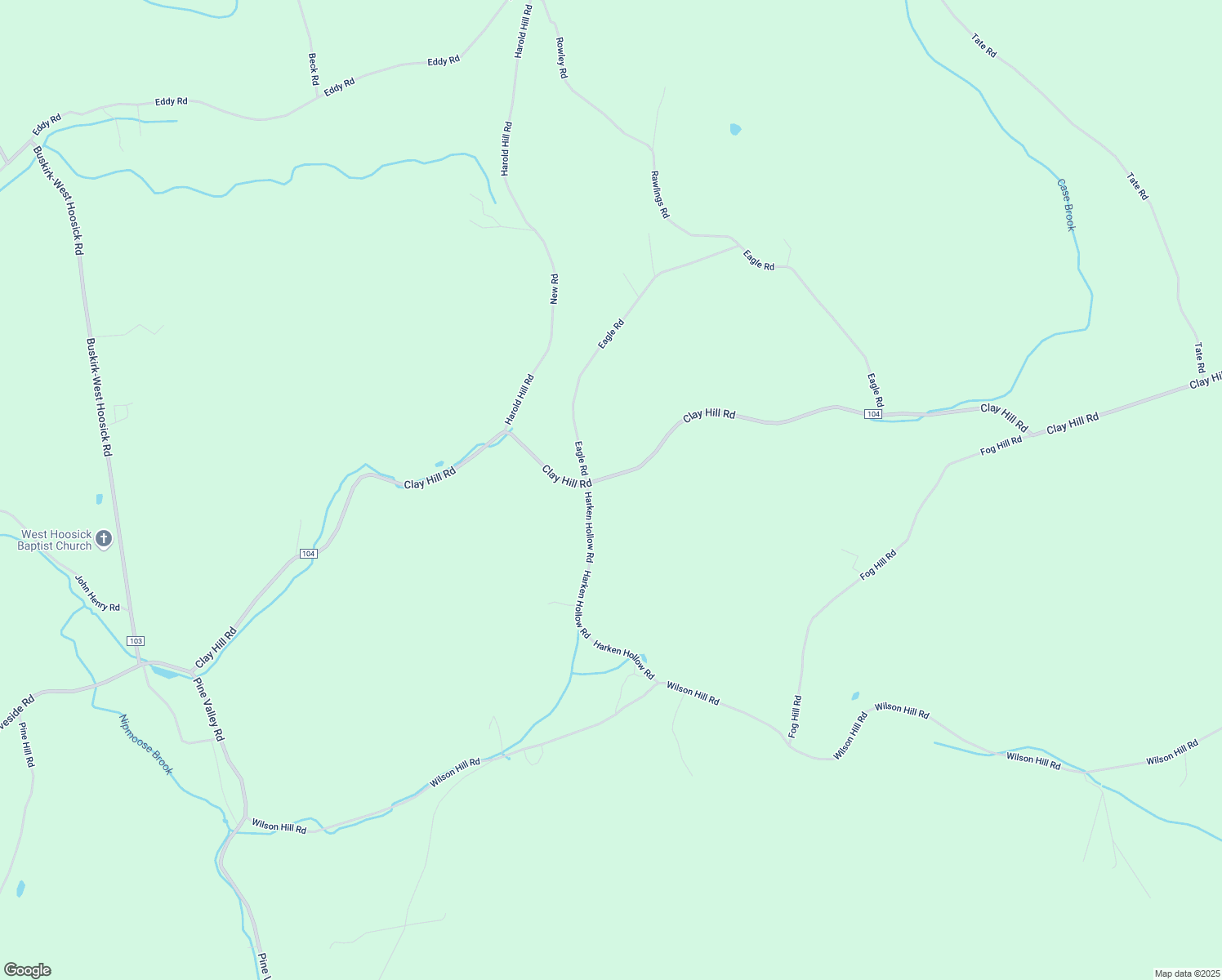 map of restaurants, bars, coffee shops, grocery stores, and more near 314 Clay Hill Road in Hoosick Falls