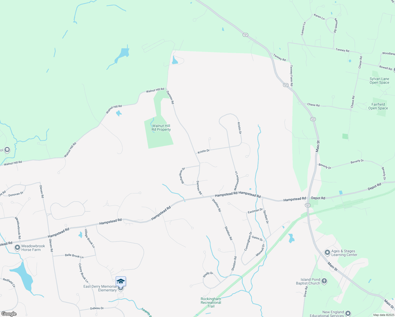 map of restaurants, bars, coffee shops, grocery stores, and more near 20 Damren Road in Derry