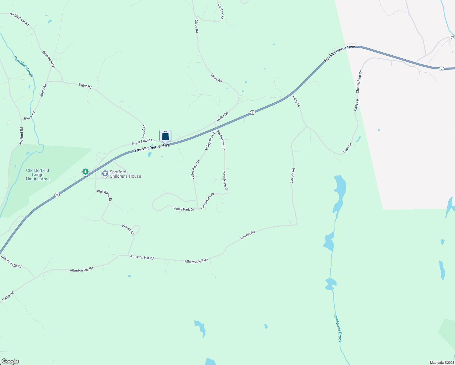 map of restaurants, bars, coffee shops, grocery stores, and more near 7 Scott Circle in Chesterfield