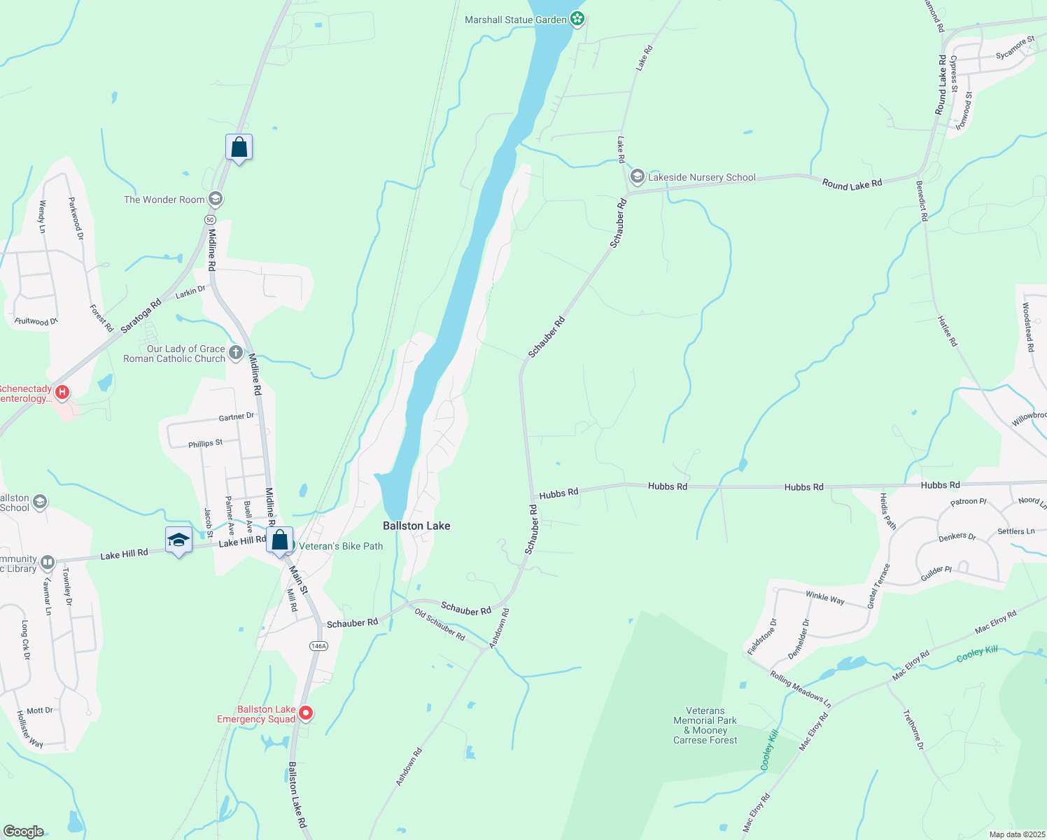 Schauber Road, Ballston Lake NY Walk Score