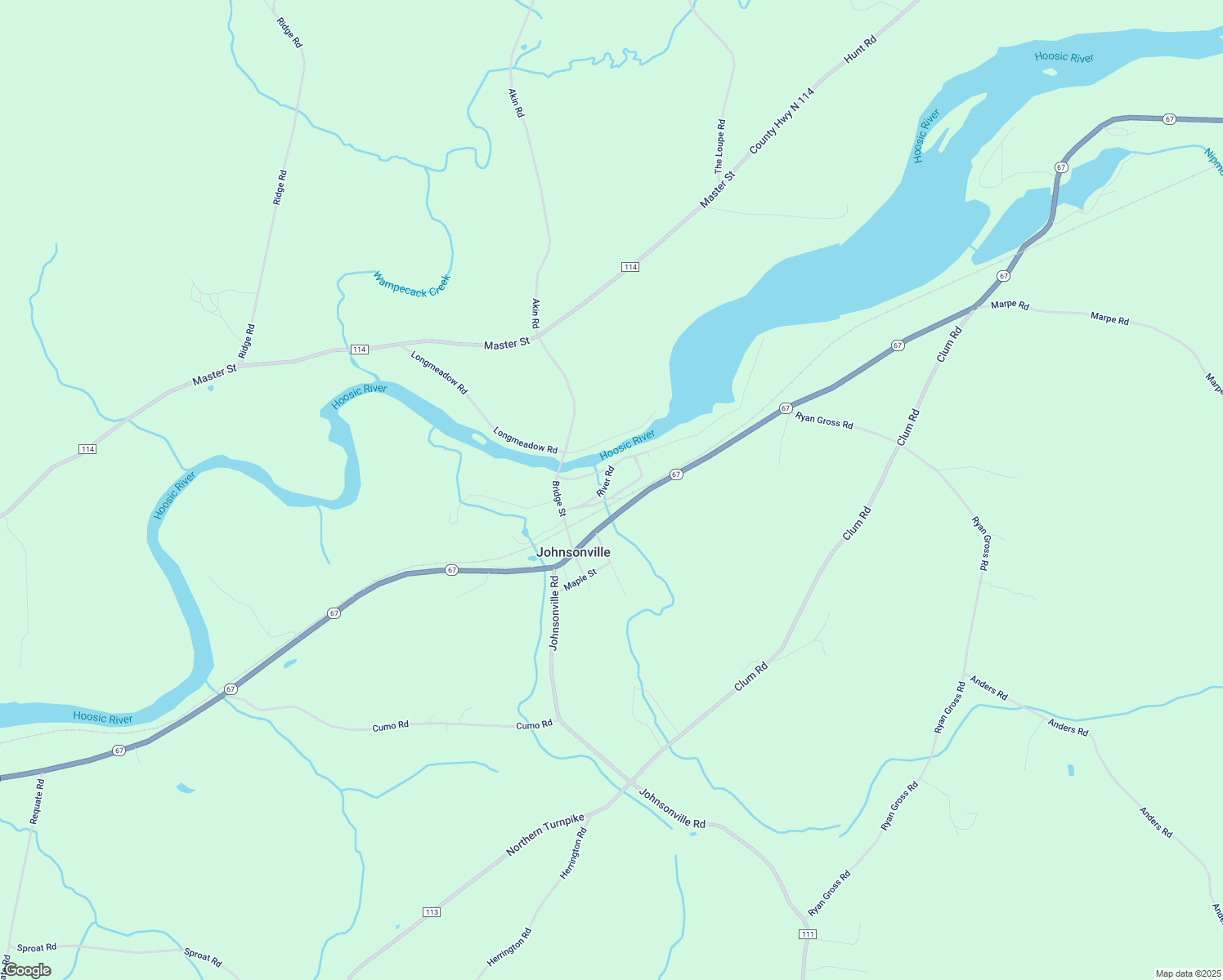 map of restaurants, bars, coffee shops, grocery stores, and more near 41 Church Hill Road in Johnsonville