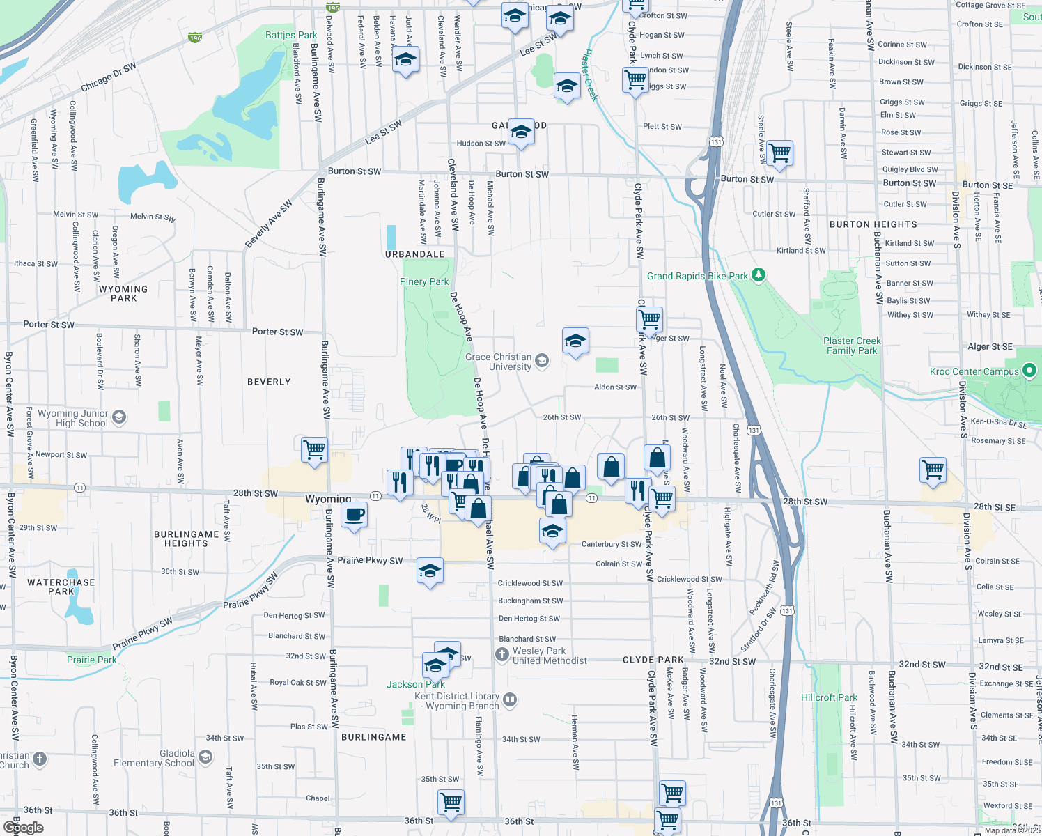 1116 Locksley Drive Southwest, Wyoming MI - Walk Score