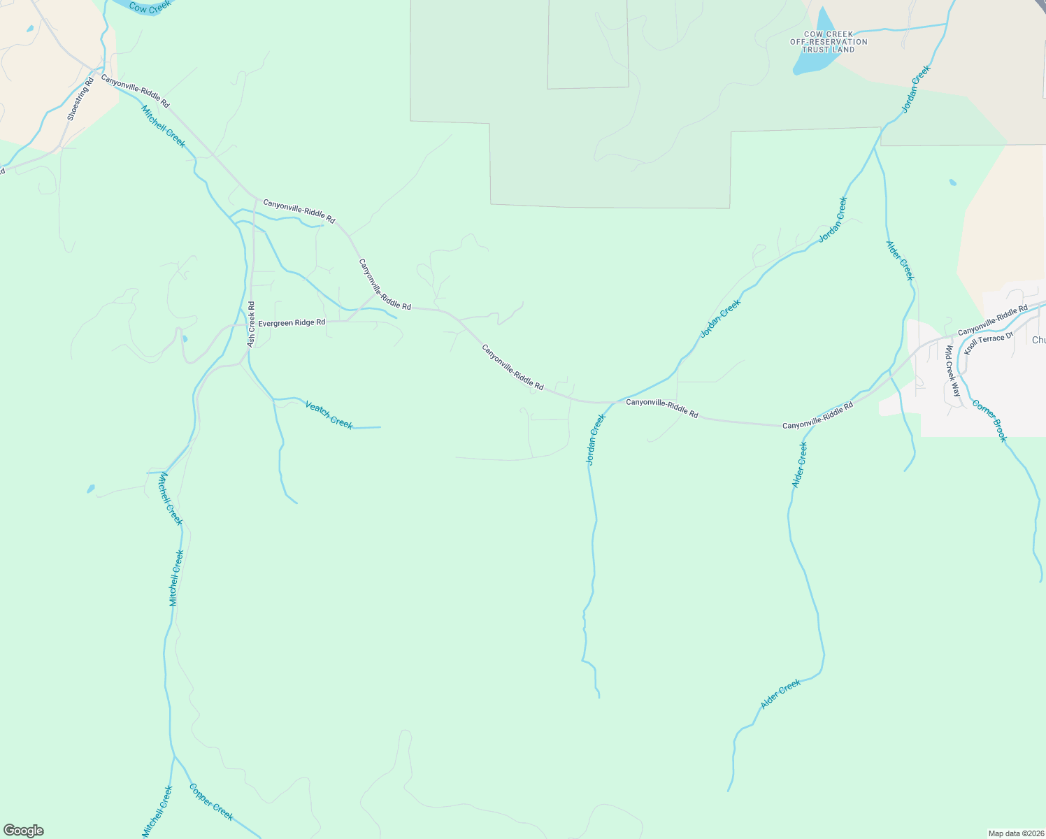 map of restaurants, bars, coffee shops, grocery stores, and more near 149 Jordan Creek Road in Riddle