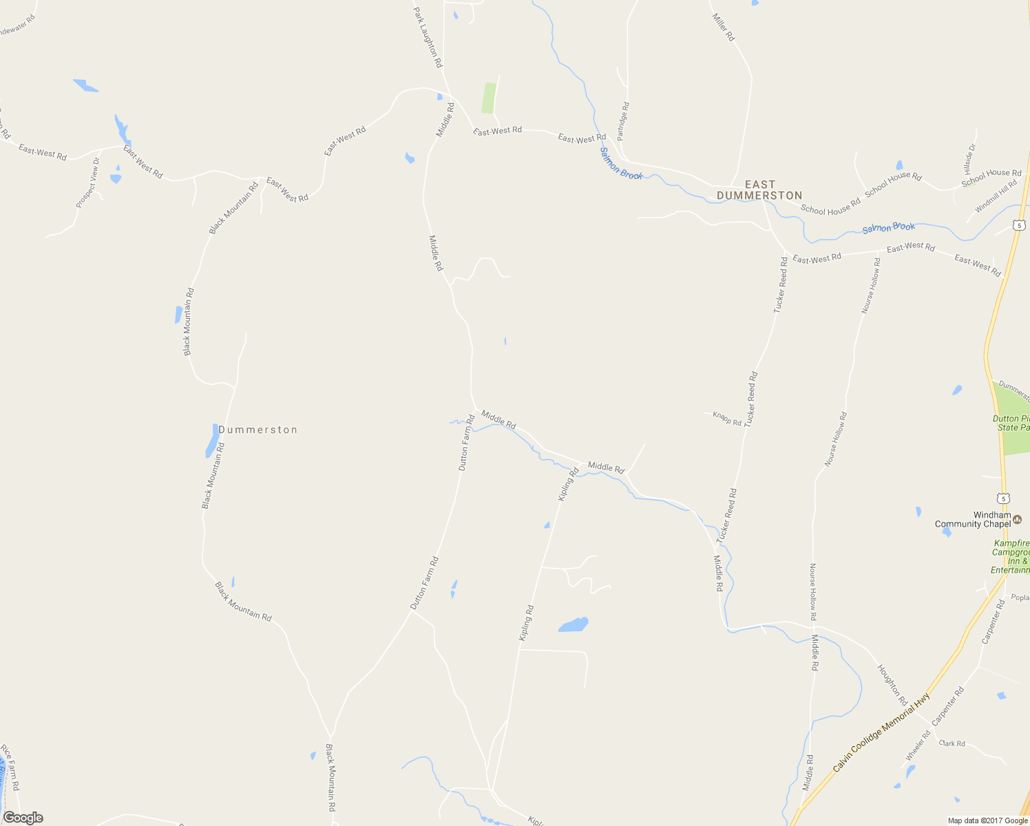 map of restaurants, bars, coffee shops, grocery stores, and more near 960 Middle Road in Dummerston