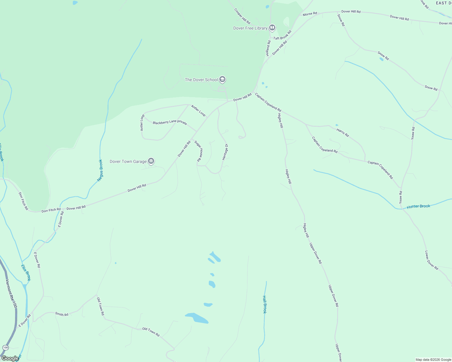 map of restaurants, bars, coffee shops, grocery stores, and more near 3 Running Sap Lane in Dover